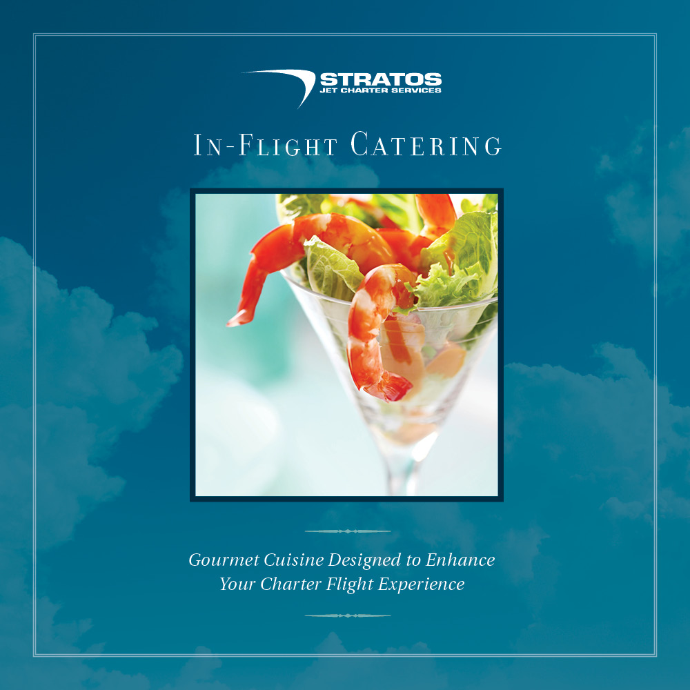 stratos jets catering menu page 1